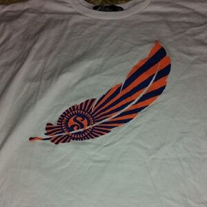 Men's White Vintage XL The Escape Movement NOS Feather Owl Canada Shirt